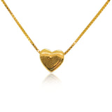 Heart Necklace (18K Gold Plated)