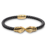 Serpent’s Gaze Bracelet – Gold